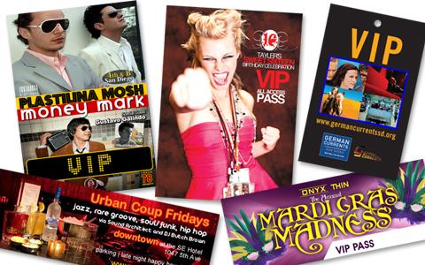 VIP Passes & Cards