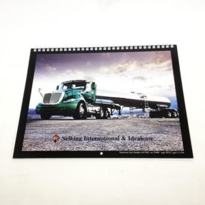 Calendars<br>9" x 12"<br>24 Pages 100# Gloss Book<br>7 days
