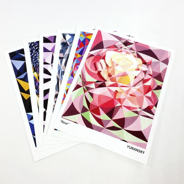 Art Postcards<br>4.25" x 5.5"<br>12pt Coated<br>1-3 days