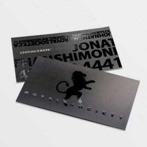 Business Cards<br>Silk Stock w/ Spot UV<br>16pt Thickness<br>5-7 days