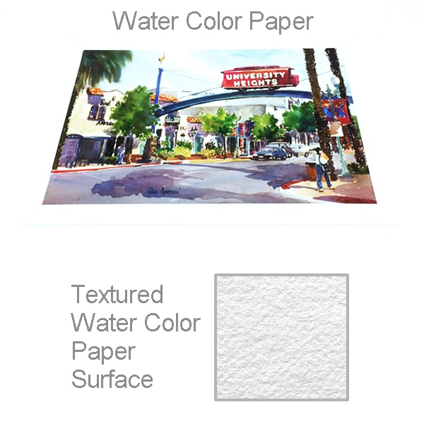Fine Art Giclee<br>Water Color Paper<br>MuseoMax 250gsm<br>1-3 days