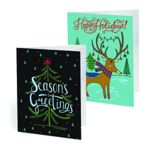 Greeting Cards<br>Full Color / Folded<br>Matt or Glossy<br>1-3 days