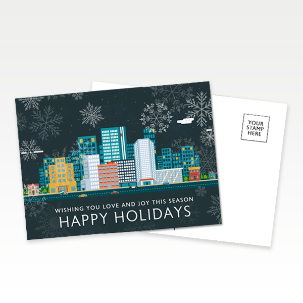 Holiday Post Cards<br>4" x 6"<br>12pt Coated<br>1-3 days